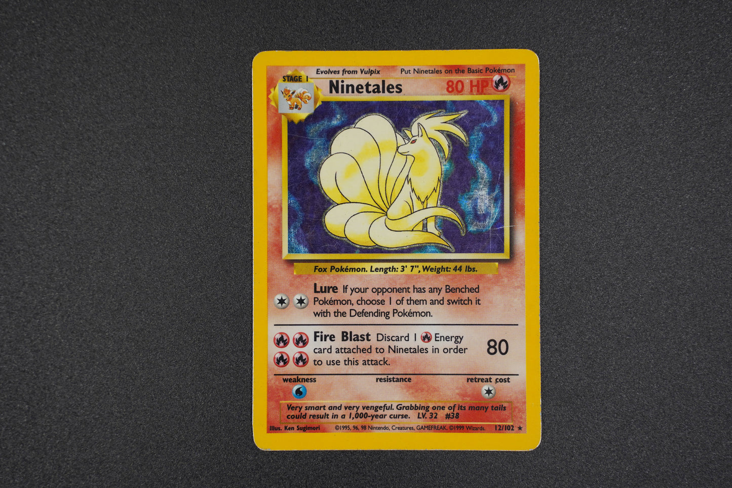 Base Set- Ninetales (Holo)