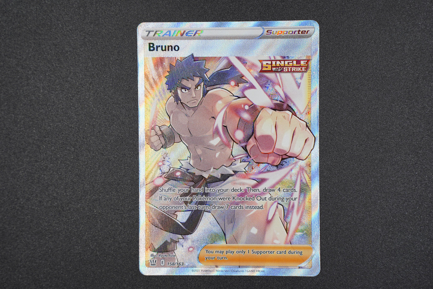 Battle Styles- Bruno (Full Art Trainer)