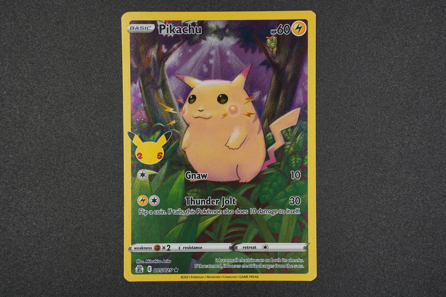 Celebrations Pikachu Full Art Rip Flip Collect