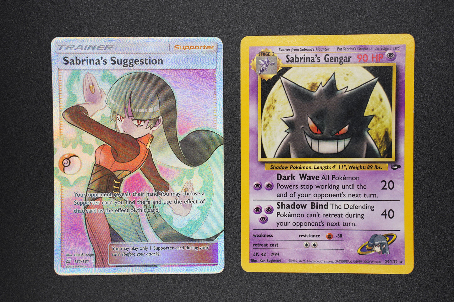 Team Up- Sabrina's Suggestion (Full Art) Gym Challenge- Sabrina's Gengar