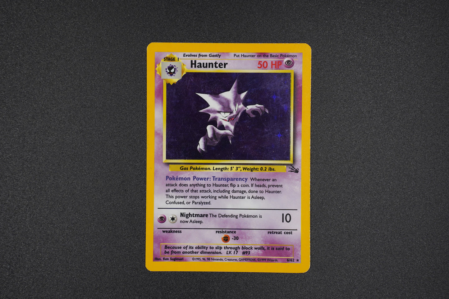 Fossil- Haunter (Holo)