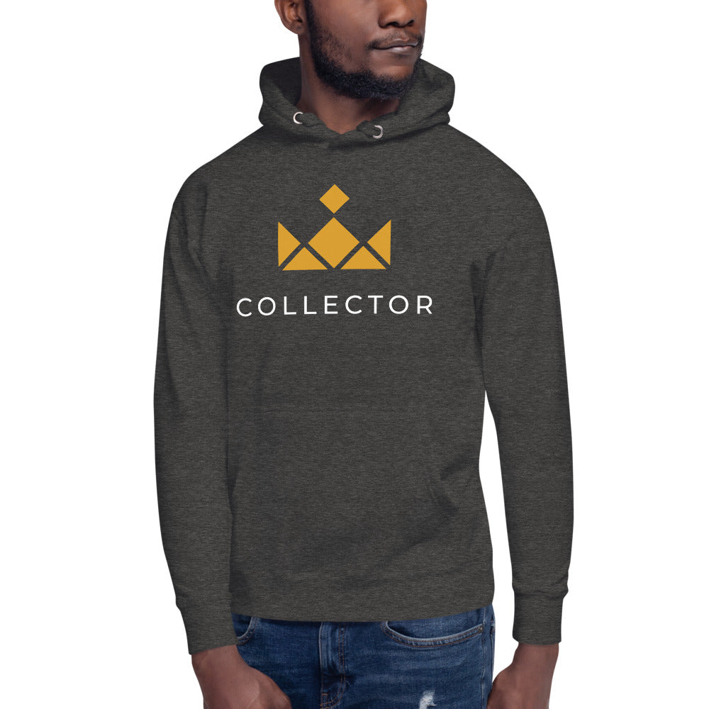 "Collector" Grey Heather Unisex Hoodie