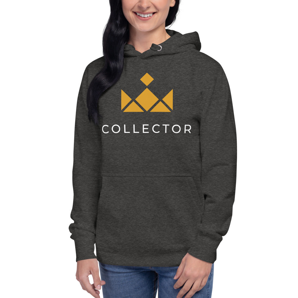 "Collector" Grey Heather Unisex Hoodie