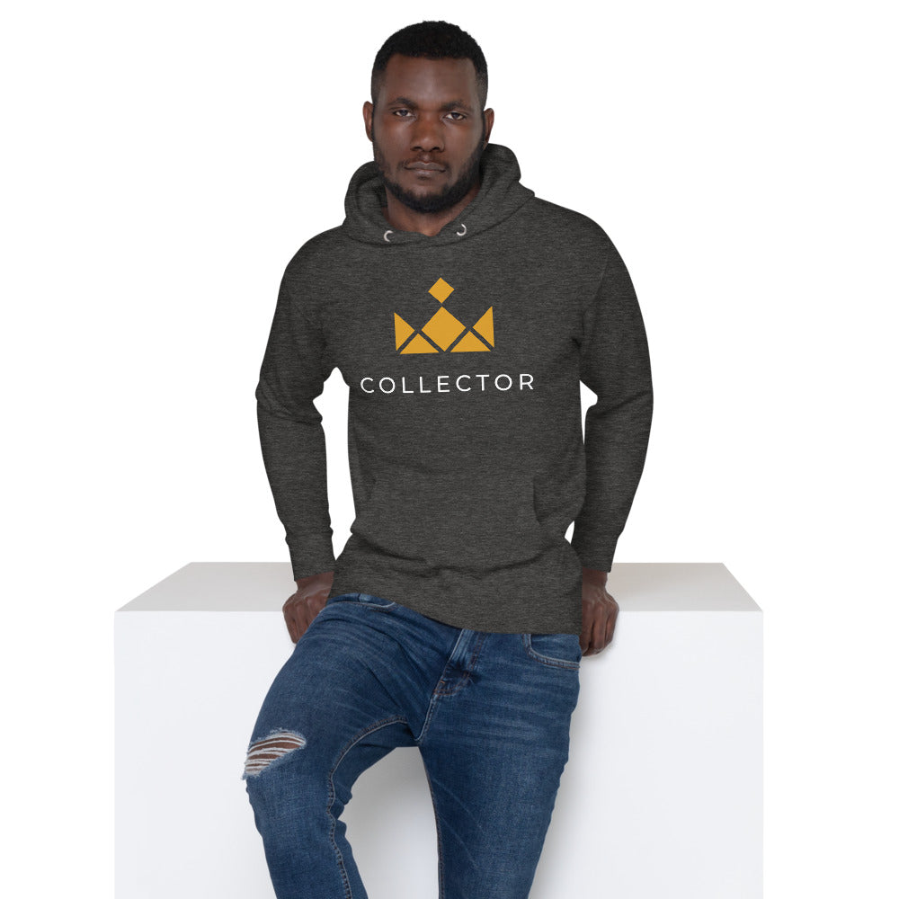 "Collector" Grey Heather Unisex Hoodie