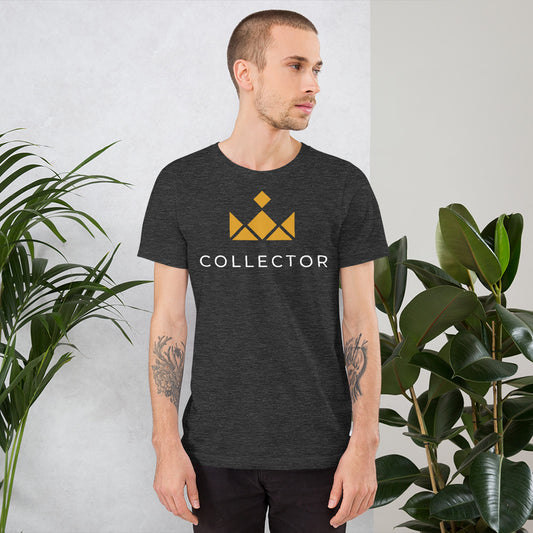 "Collector" Grey Heather Short-Sleeve Unisex T-Shirt