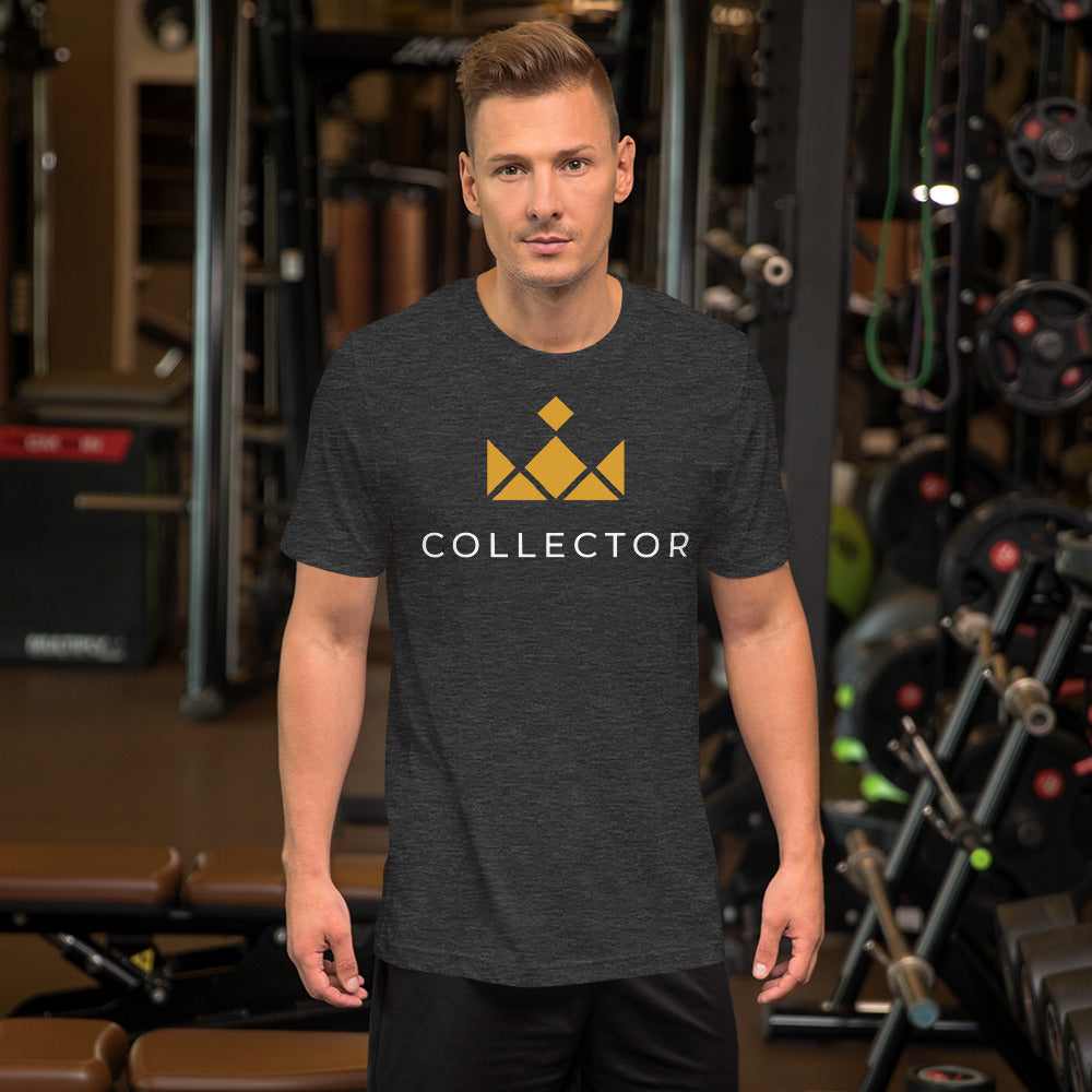 "Collector" Grey Heather Short-Sleeve Unisex T-Shirt